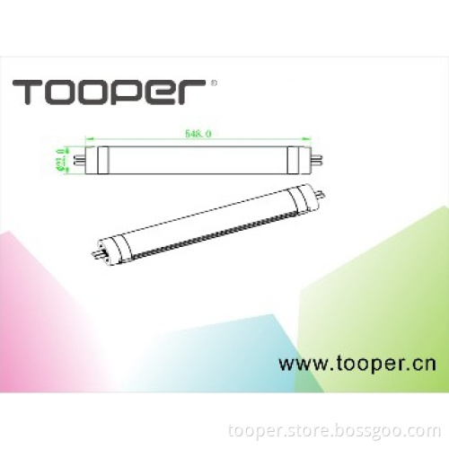 8W SMD2835 T5 2ft LED Tube Light